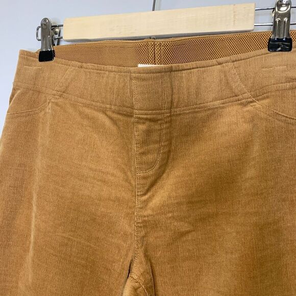 By Together Flare Corduroy Pull-on Pants Sable Brown Retro Large - Picture 3 of 13